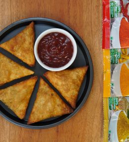Spicy Vegetable Samosas